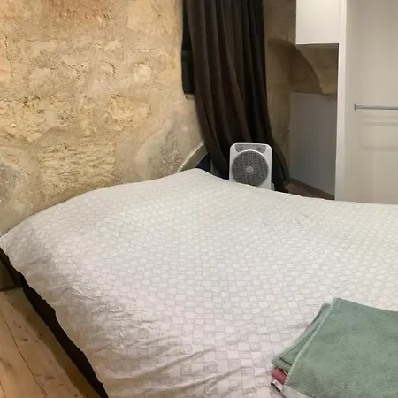 Chambre Avec Salle De Bain Et Cuisine Privee Centre Ville Historique Avec Climatisation Et Patio Burdeos Exterior foto